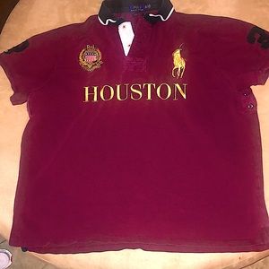 Ralph Lauren polo Burgundy Houston